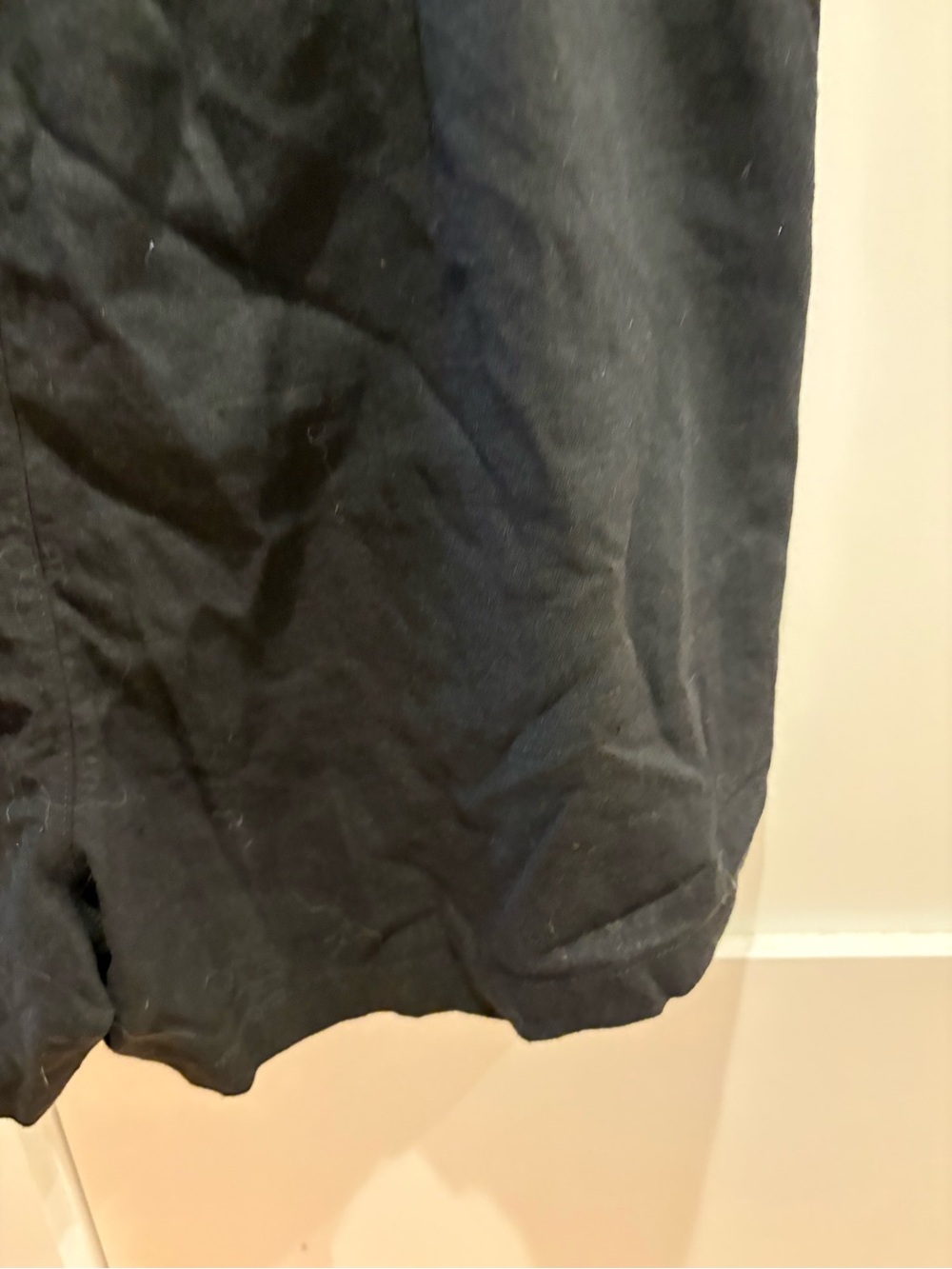 Jcrew Black Linen Elastic Waist Shorts size LARGE - Picture 5 of 7